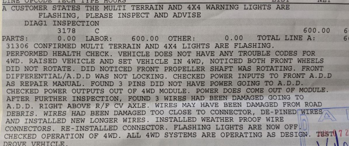 [Need help] Warning lights? Multi-terrain &amp; Four-wheel drive indicator light flashing-img_20190607_194015-01-jpg